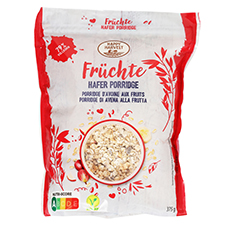 HAPPY HARVEST Porridge en sachet, fruits